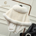 Hot Selling highly stylish mink fur shawl